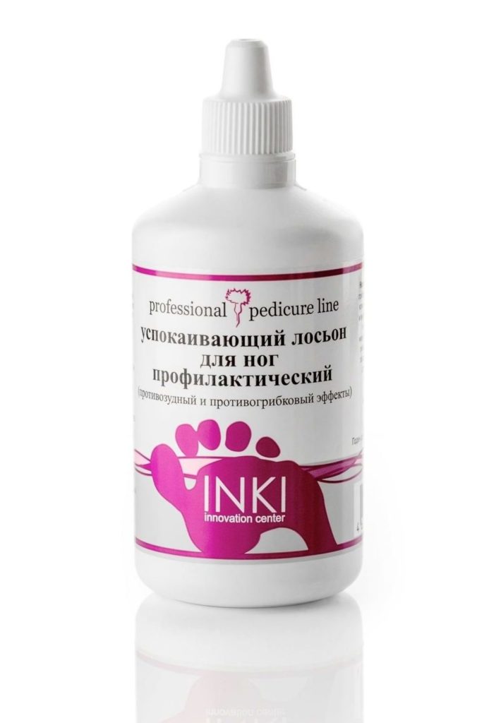 Soothing foot lotion (antipruritic and antifungal effects)